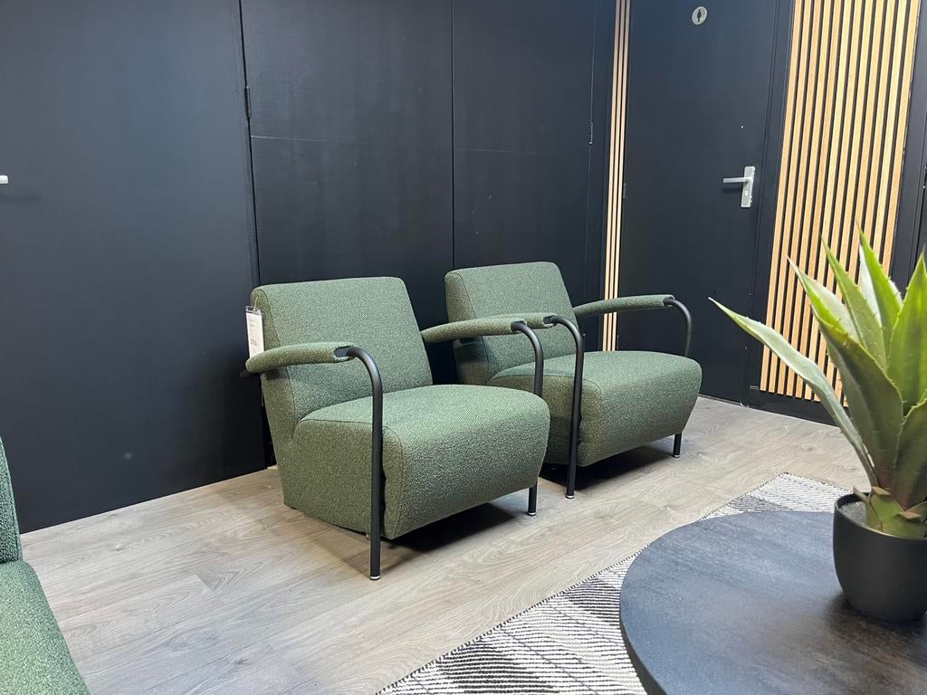 Leolux Scylla ploegstof Monza, Huis en Inrichting, Fauteuils, Ophalen, 75 tot 100 cm, Zo goed als nieuw, Leolux artifort rolf benz design on stock montis