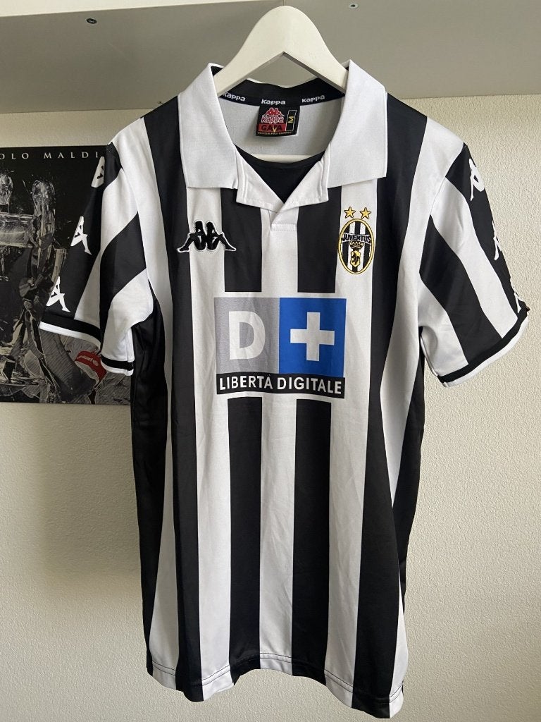 #RS030 Retroshirt Zidane (Juventus) te koop! Maat M, Sport en Fitness, Voetbal, Maat M, Verzenden, Nieuw, Shirt