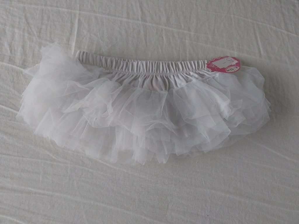 Soft Touch wit Tule rokje Tutu maat 68 (6-12 maanden) NIEUW, Soft Touch, Meisje, Jurkje of Rokje, Nieuw