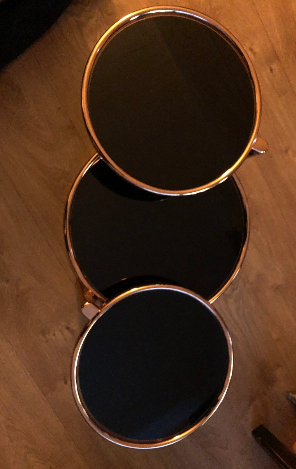 Foto 6 van Vintage Swivel tafel MILO BAUGHMAN style, Leitmotiv