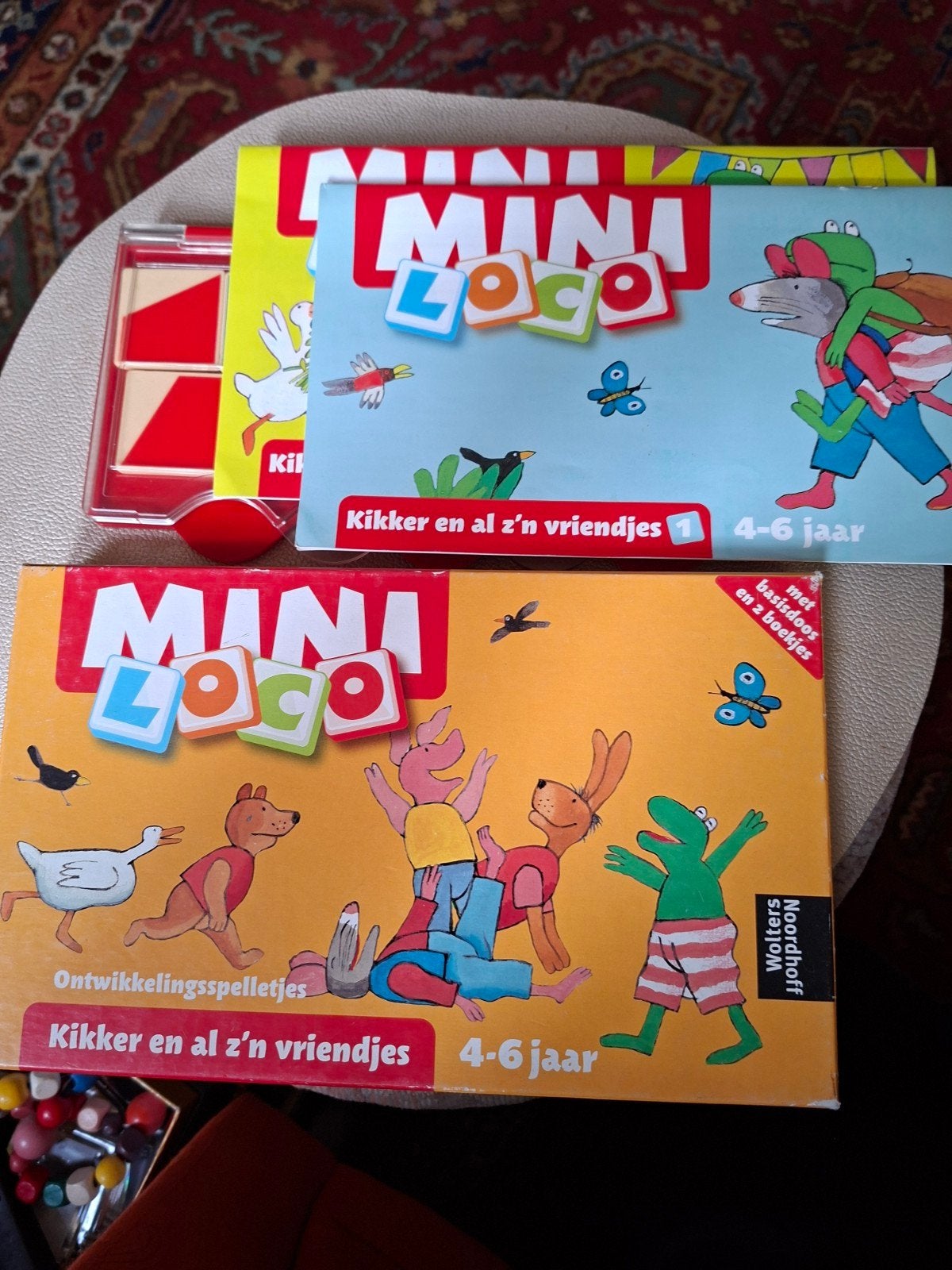 Mini Loco Kikker en al z'n vriendjes 4-6 jaar, Ophalen of Verzenden, Gebruikt, Puzzelen