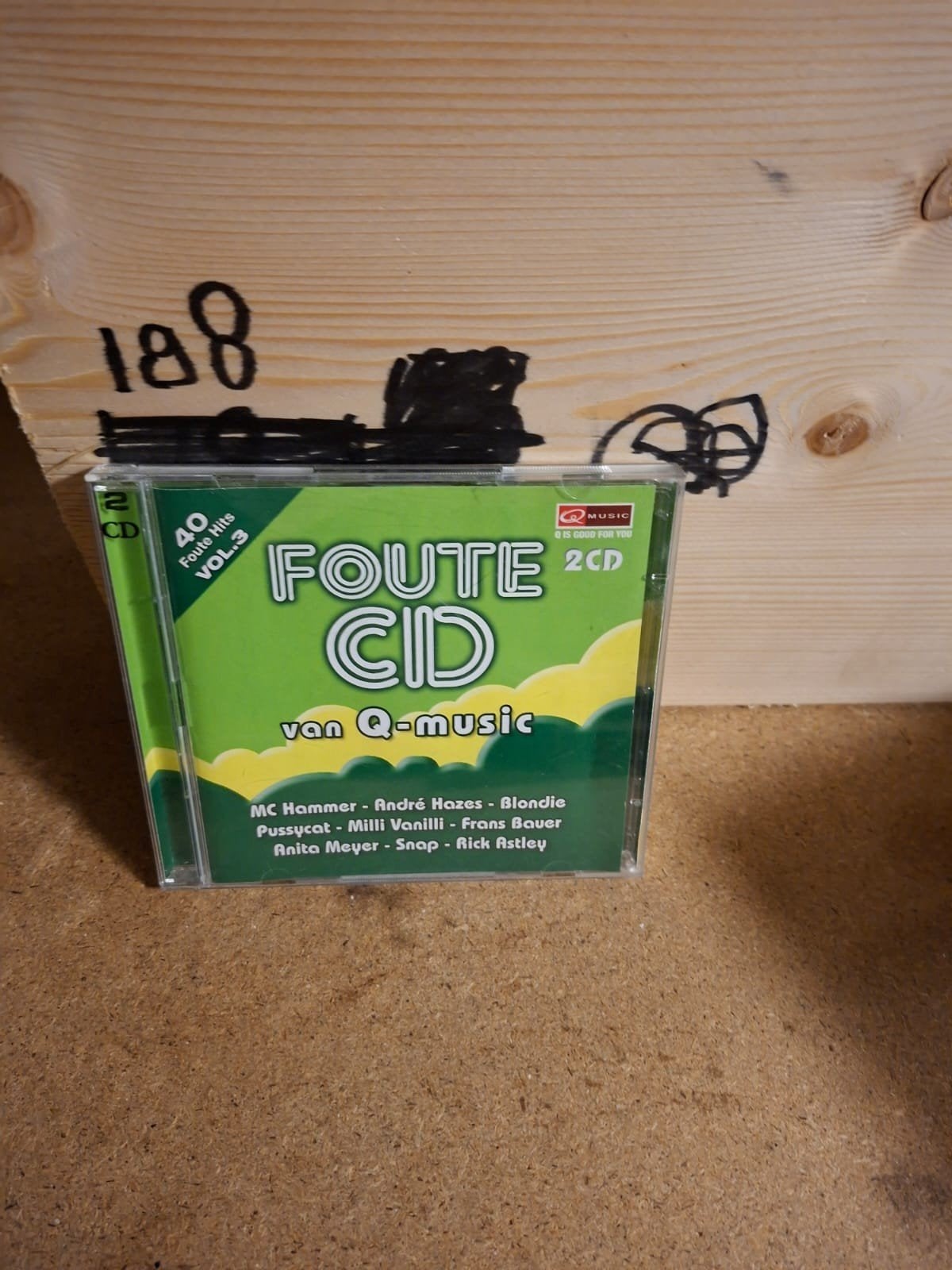 Foute CD van Q-music - 40 Foute Hits Vol.3 (2CD), Gebruikt, Pop, Ophalen of Verzenden, Verzamelalbum