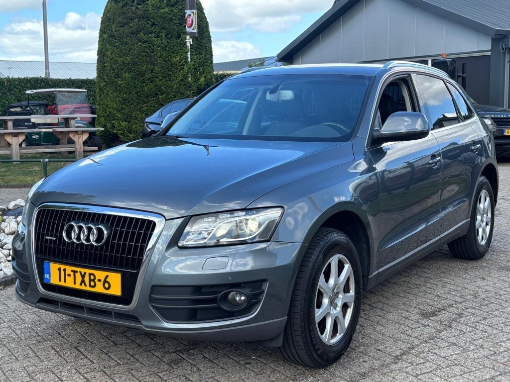 Audi Q5 3.2 FSI Benzine Quattro 2012 Automaat Trekhaak, Auto's, Audi, Gebruikt, Zwart, SUV of Terreinwagen, 6 cilinders