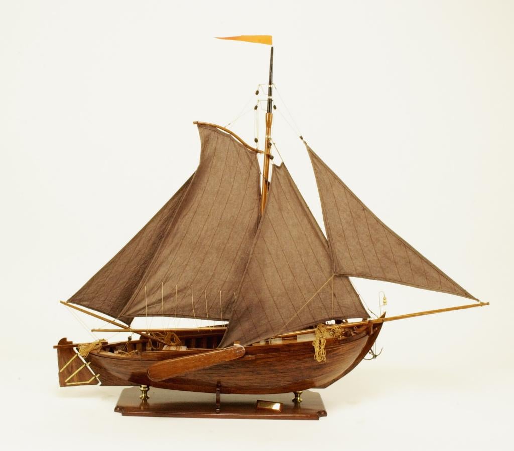 Scheepsmodel van een Botter, Hobby en Vrije tijd, Modelbouw | Boten en Schepen, Ophalen, Nieuw