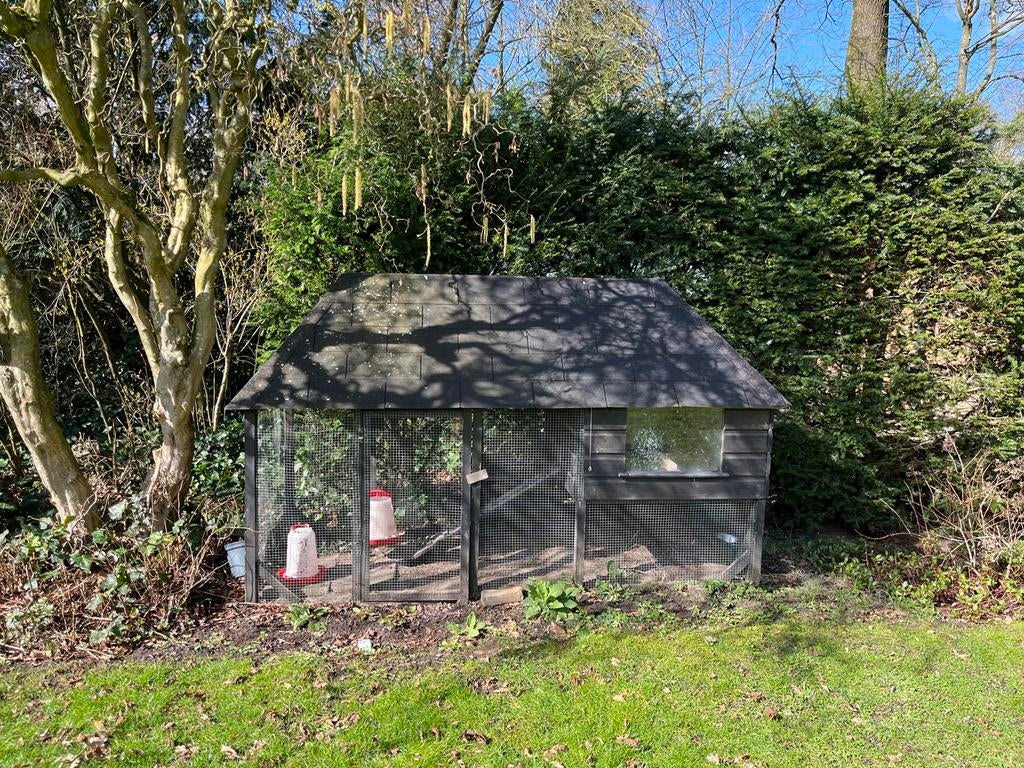 Kippenhok en kippenren, Dieren en Toebehoren, Pluimvee | Toebehoren, Ophalen, Gebruikt, Kippenhok of Kippenren