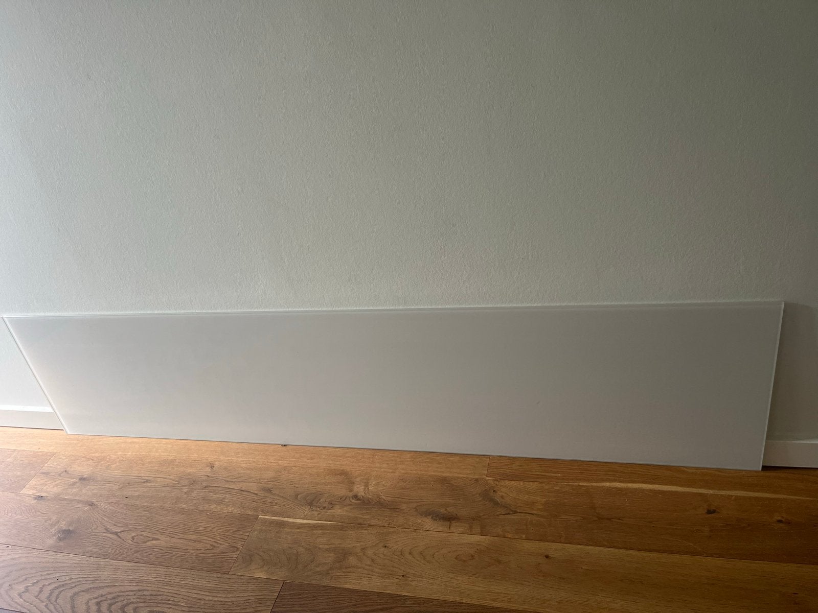 Besta Bovenblad Glasplaat Wit 40x180, Ophalen, Zo goed als nieuw