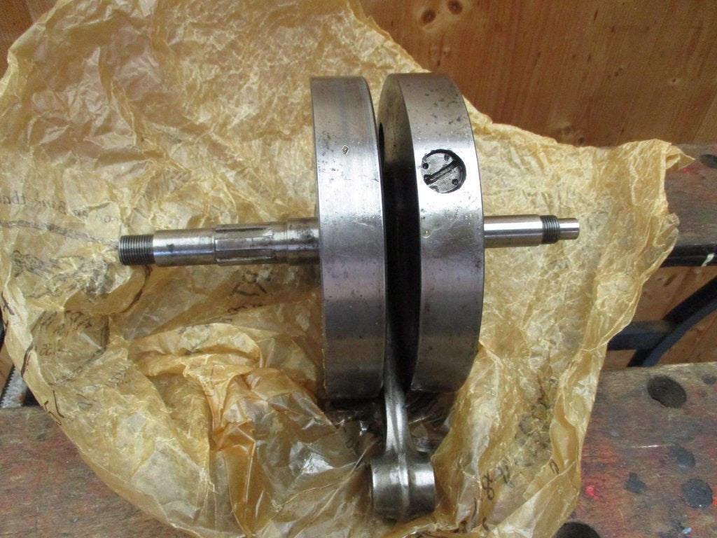 BSA B50 Goldstar krukas, Motoren, Ophalen, Gebruikt