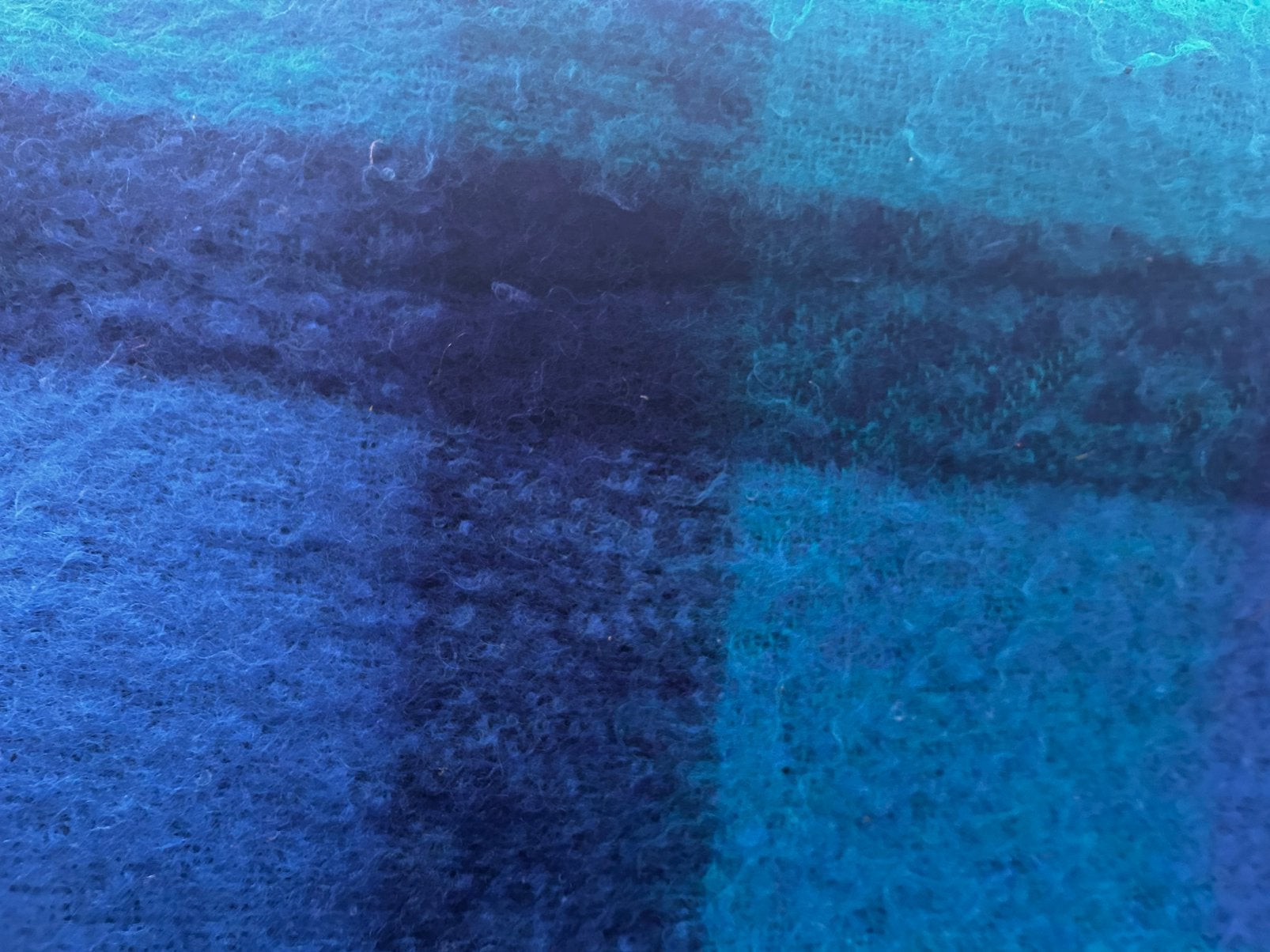 ZGAN Mohair plaid 150 x 180 John Hanley, Huis en Inrichting, Woonaccessoires | Plaids en Woondekens, Ophalen of Verzenden, Zo goed als nieuw