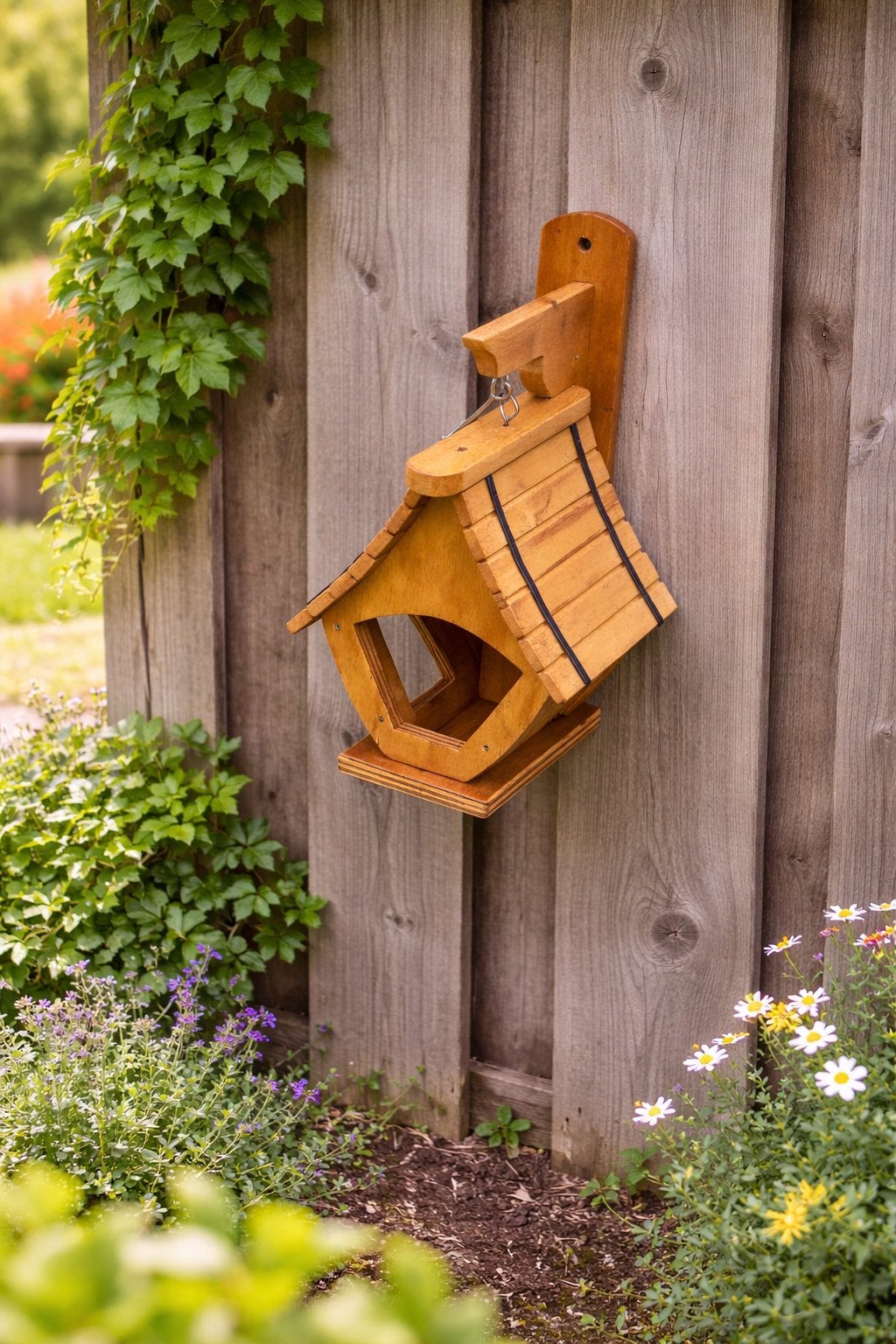 Leuk voederhuisje voor vogels - tuin, balkon of terras, Ophalen, Nieuw