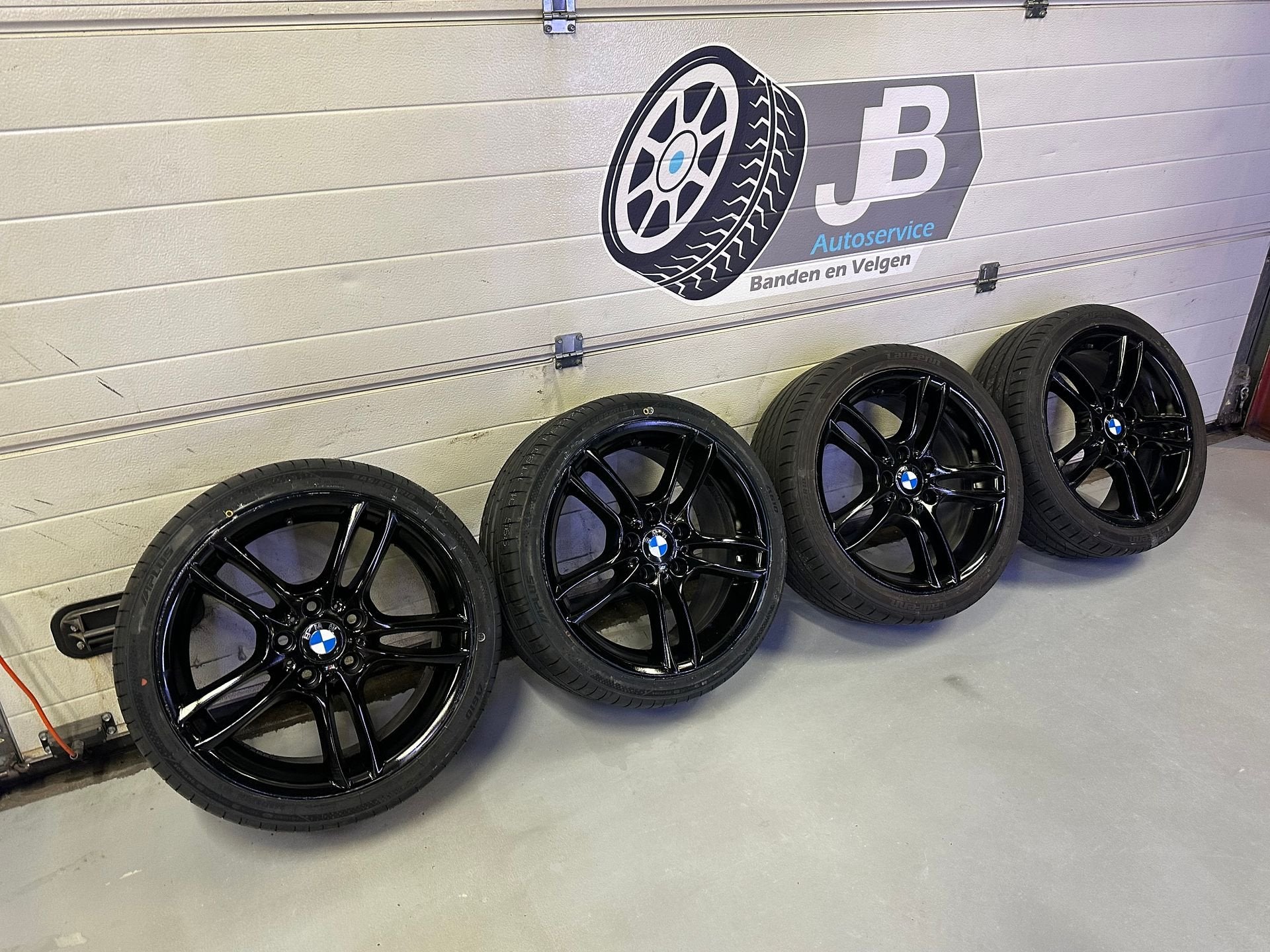 18inch Originele BMW Breedset Velgen Style 261 5x120 F20E46E, Auto-onderdelen, 18 inch, Gebruikt, -, -