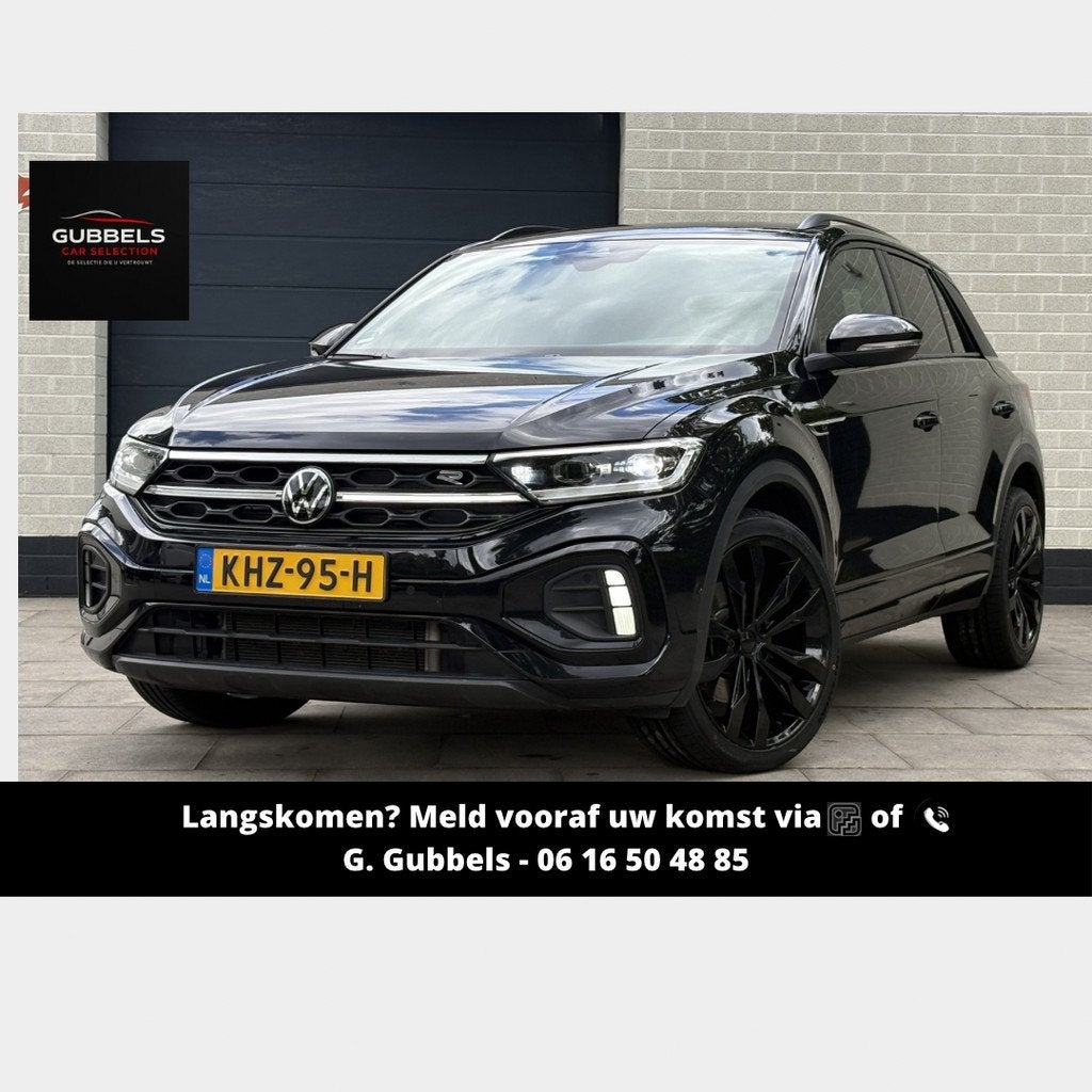 Volkswagen T-ROC 1.5 TSI 2x R-Line Black Style | Camera | IQ, Auto's, Volkswagen, Bedrijf, Te koop, T-Roc, ABS, Achteruitrijcamera