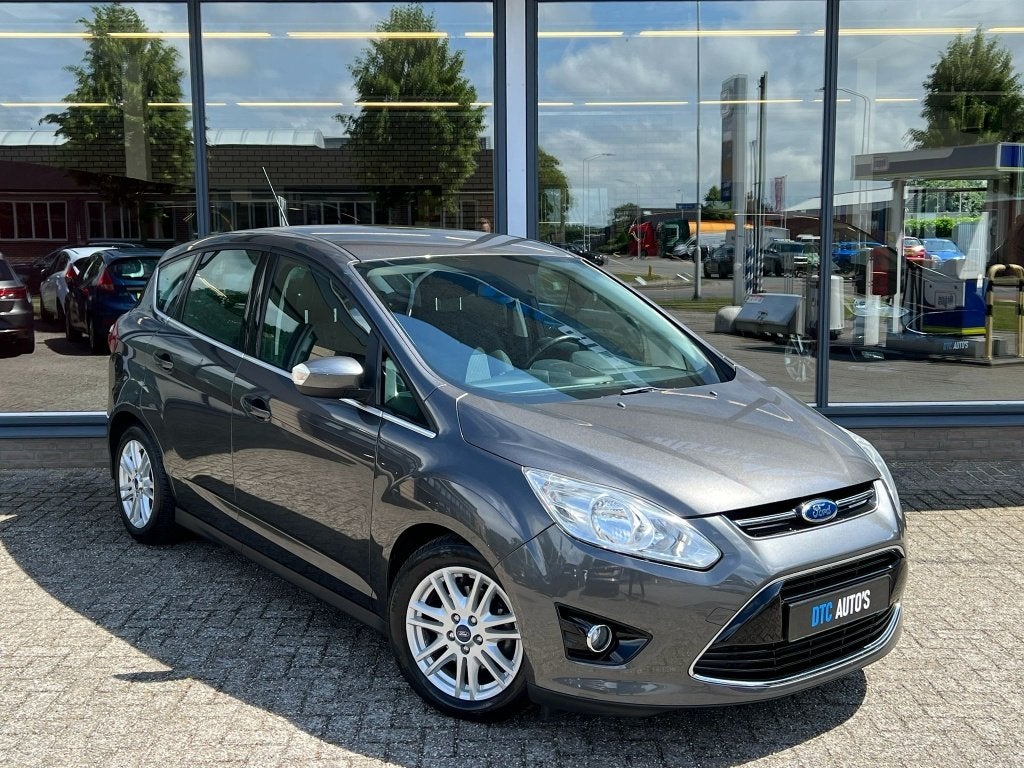 Ford C-Max 1.0 EcoBoost | Titanium |, Voorwielaandrijving, Euro 5, Stof, Zwart