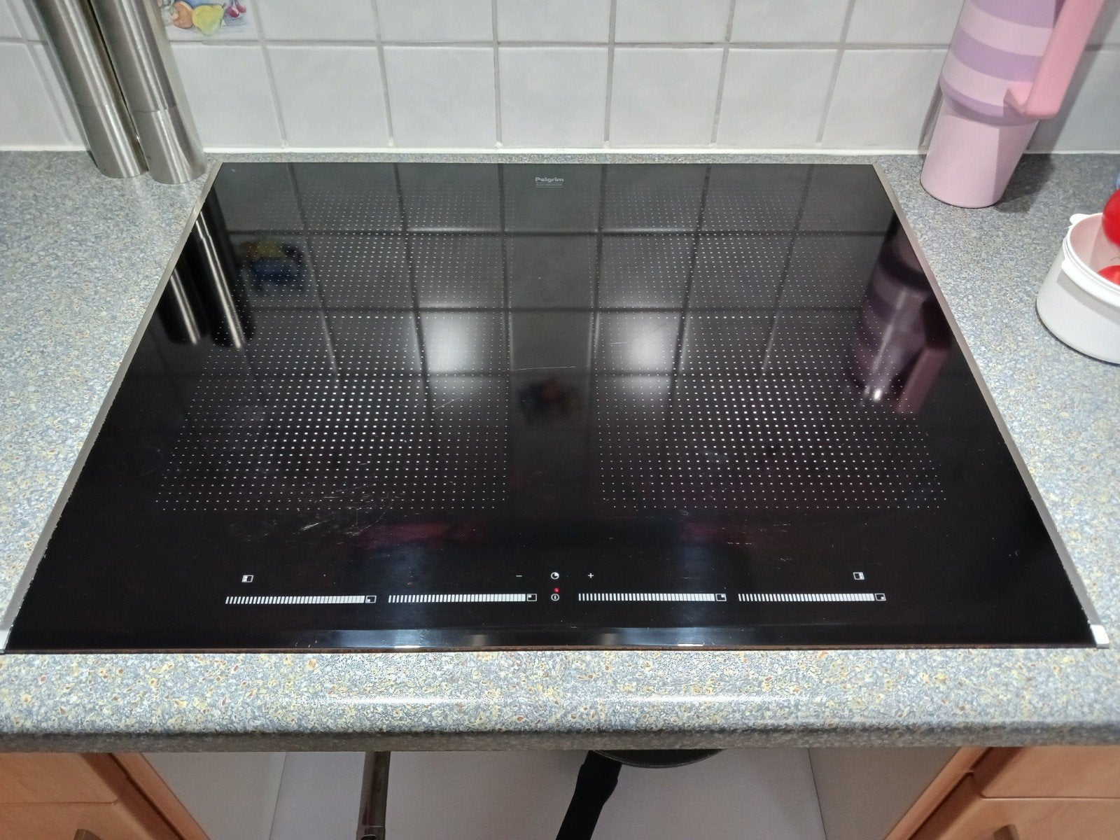 Pelgrim Flex-Inductie Kookplaat, Witgoed en Apparatuur, Kookplaten, Zo goed als nieuw, Inbouw, Inductie, 4 kookzones, Energieklasse A of zuiniger
