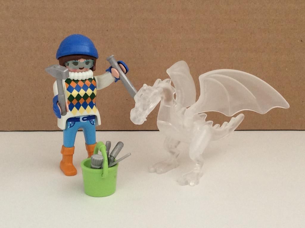 Playmobil 5374 ijssculputer artiest, Ophalen of Verzenden, Gebruikt
