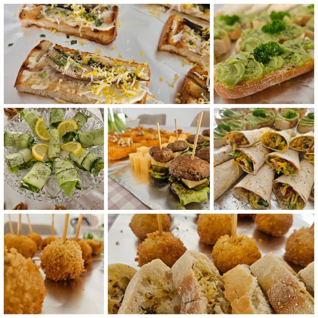 Catering hapjeschalen, Ophalen, Nieuw, Versiering