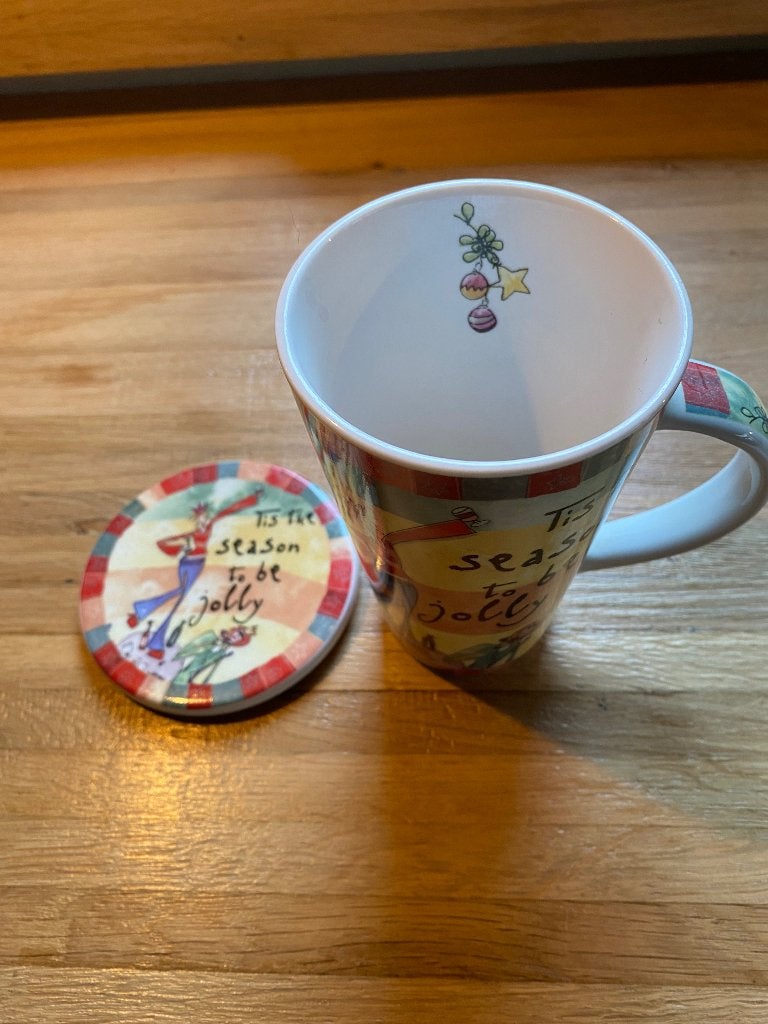 nieuwe Kerstbeker met dekseltje Johnson Brothers, Overige merken, Nieuw, Ophalen of Verzenden, Overige stijlen