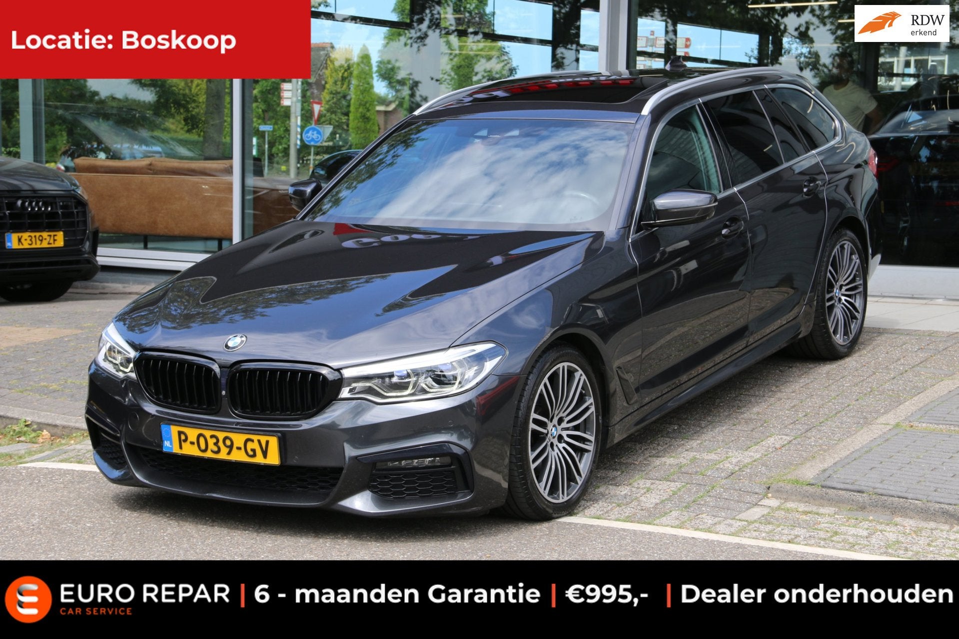 BMW 5-serie Touring 530i xDrive High Executive M-PAKKET PANO, Automaat, 1998 cc, Gebruikt, Euro 6