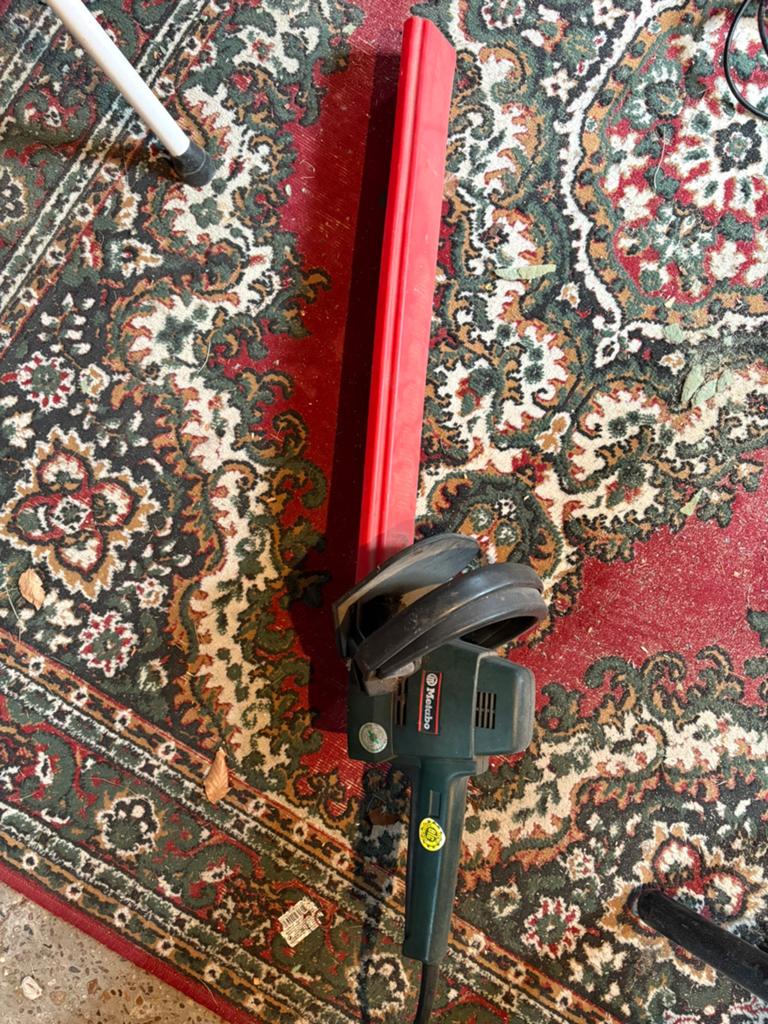 Metabo heggenschaar, Tuin en Terras, Ophalen of Verzenden, Gebruikt, Elektrisch