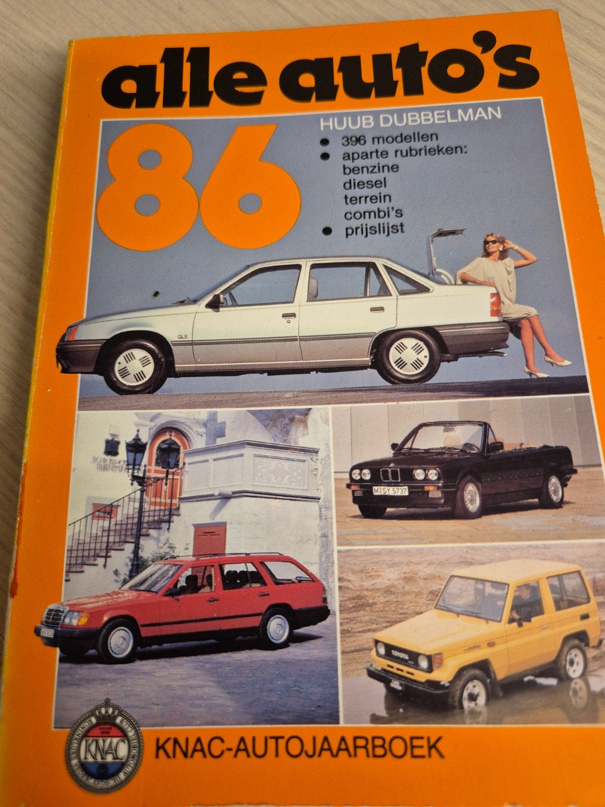1986 alle auto's knac serie jaarboek De Alk izgst mooie rug, Boeken, Ophalen of Verzenden, Zo goed als nieuw, Algemeen