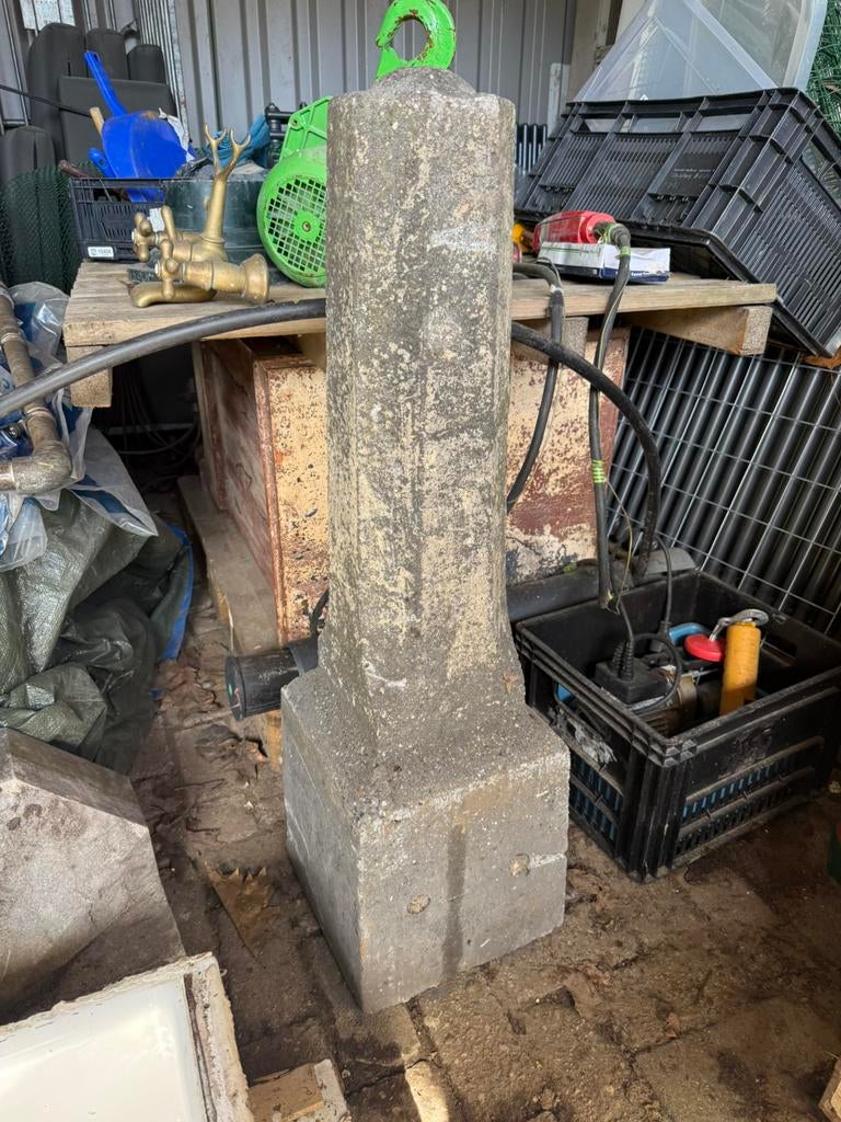 Betonnen Amsterdammertje - beton paal, Tuin en Terras, Palen, Balken en Planken, Ophalen, Gebruikt, Minder dan 180 cm, Palen