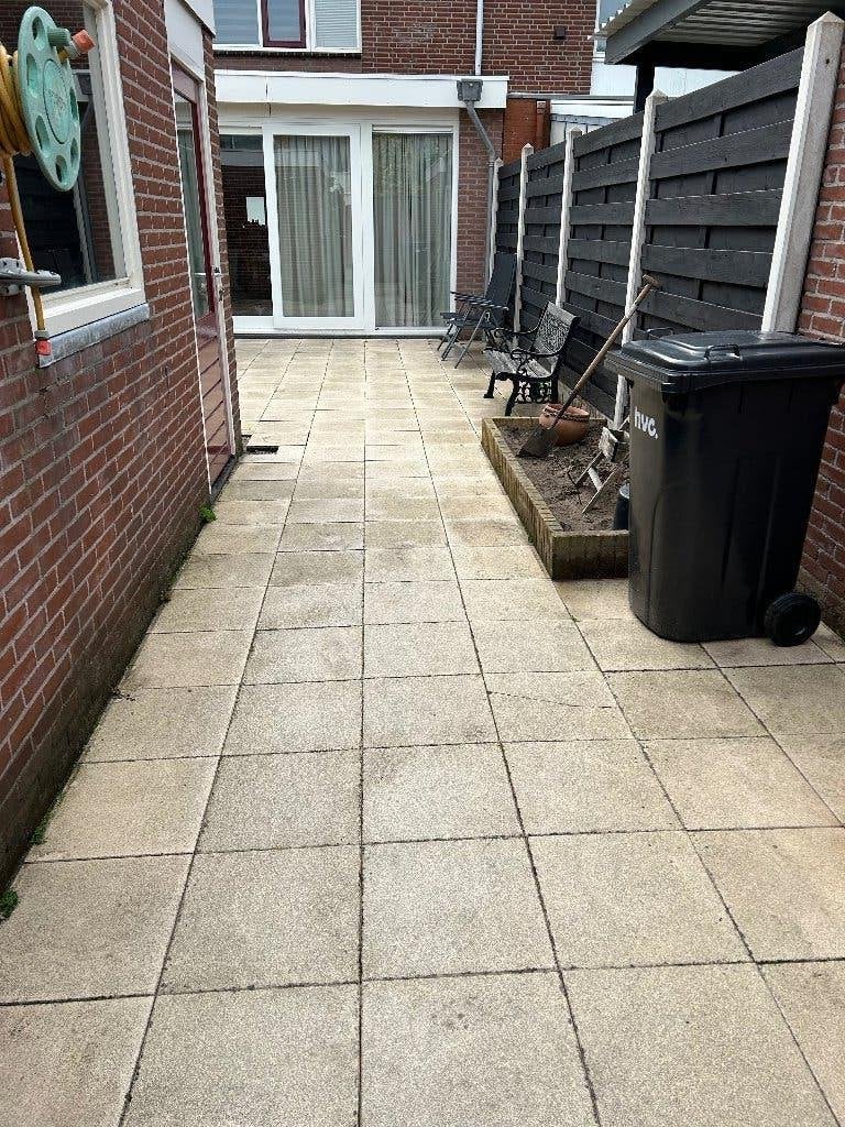 Tuintegels 40x40x4 cm, Tuin en Terras, Ophalen, Gebruikt, 10 m² of meer, Beton