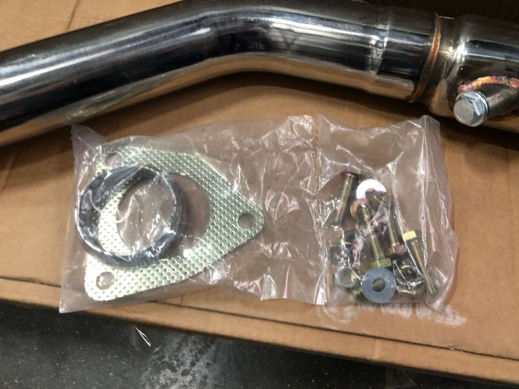 JapPower RVS Downpipe decat frontpipe - Mazda Rx8 Rx-8, Ophalen of Verzenden