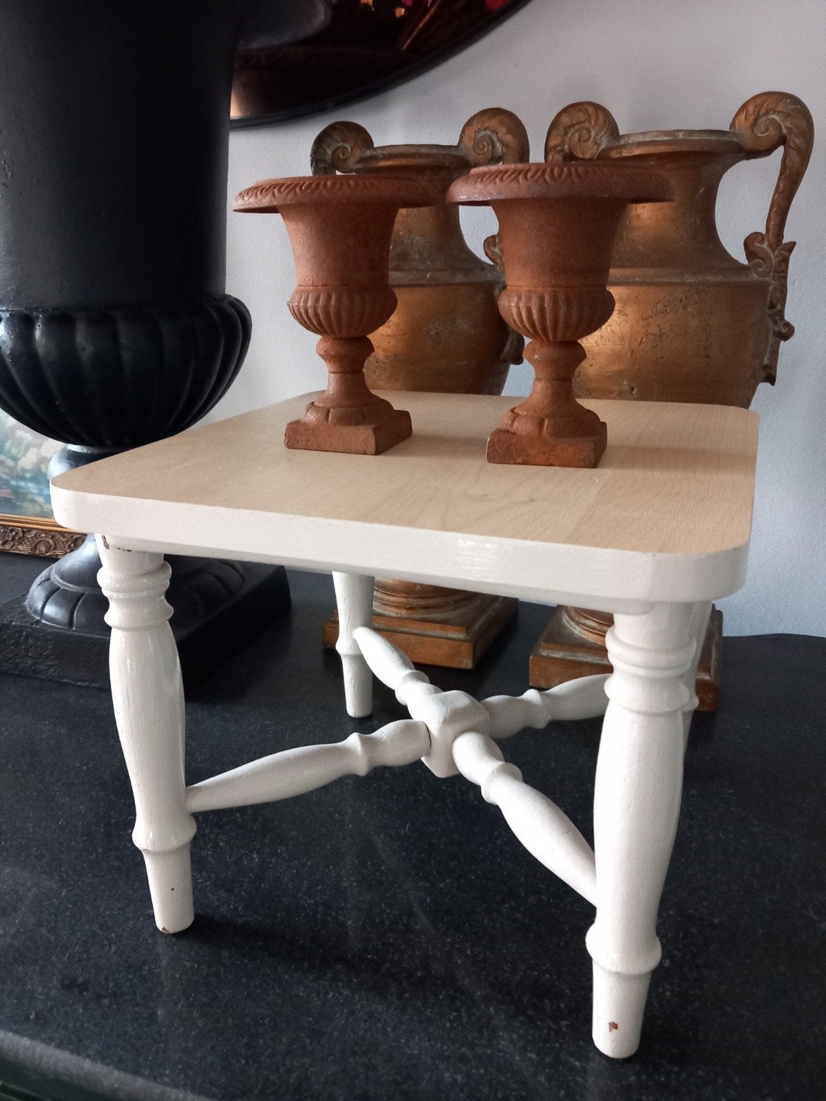 Fraai antieke plantentafel, Ophalen of Verzenden