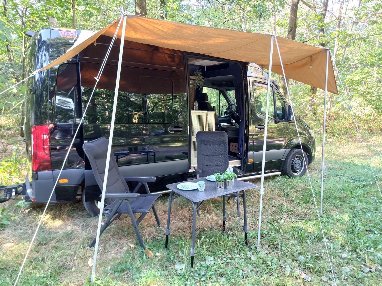 Mercedes Sprinter buscamper Van Jorn, Automaat, Buscamper of Camperbus, Tot en met 2, Mercedes-Benz