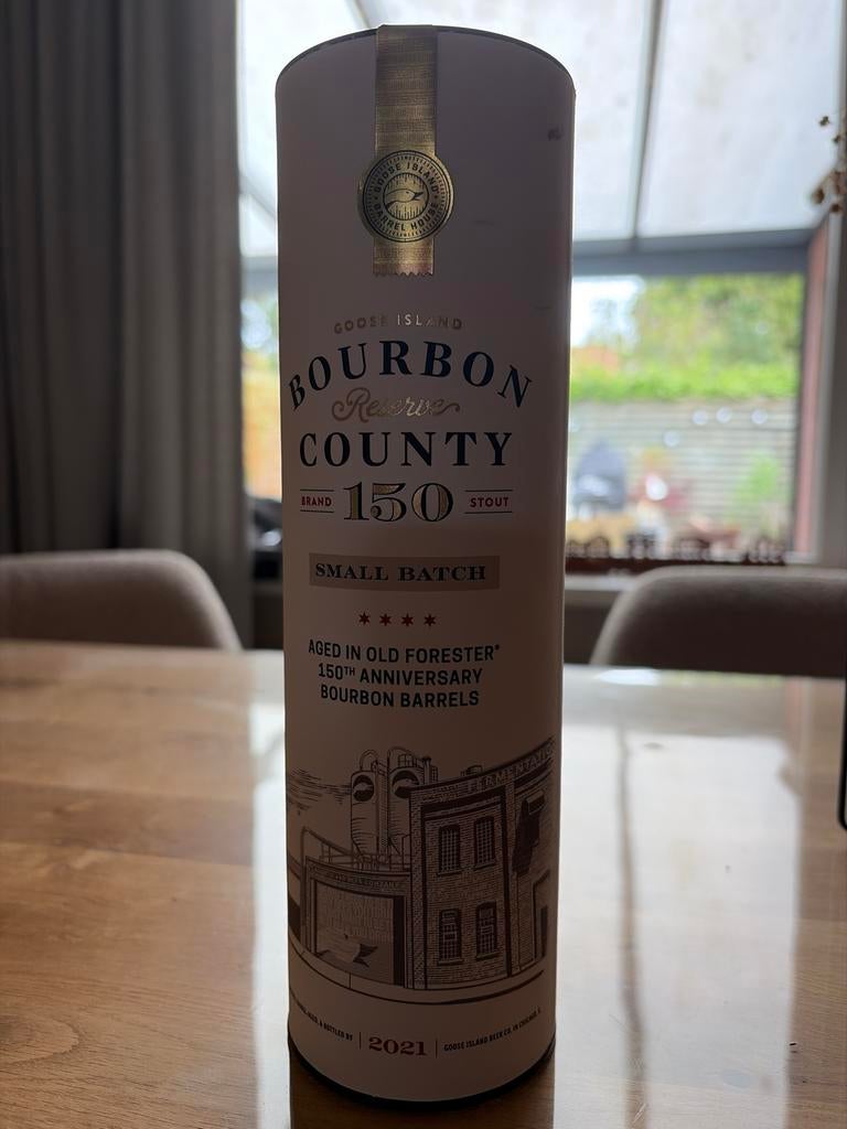 Goose Island Bourbon County Brand Stout Reserve 150 uit 2021, Ophalen of Verzenden, Nieuw