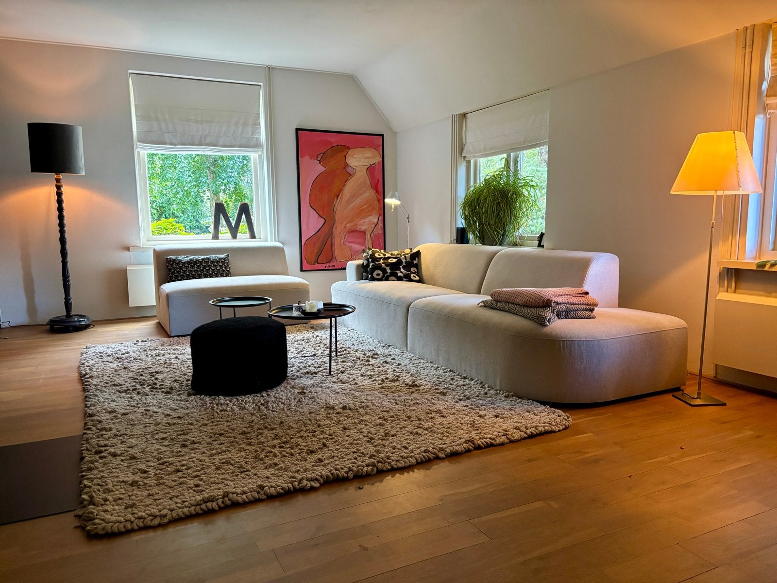 Modulaire bank - BySidde, Ophalen, 300 cm of meer, Zo goed als nieuw, Rechte bank