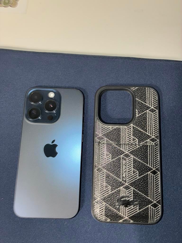 Iphone 15 Pro 128gb Titanium blauw., Telecommunicatie, Mobiele telefoons | Apple iPhone, 128 GB, Blauw, Ophalen of Verzenden, Zo goed als nieuw