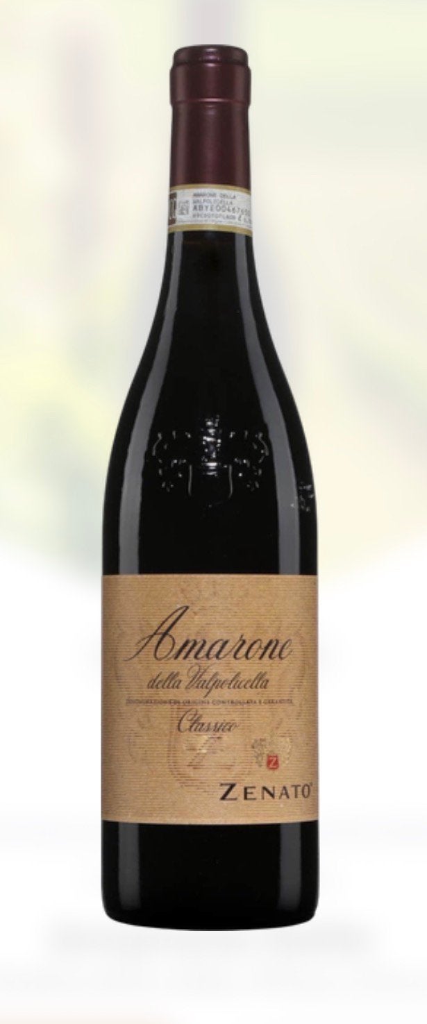 6 flessen Zenato Amarone della Valpolicella Classico 2019, Nieuw, Rode wijn, Vol, Italië