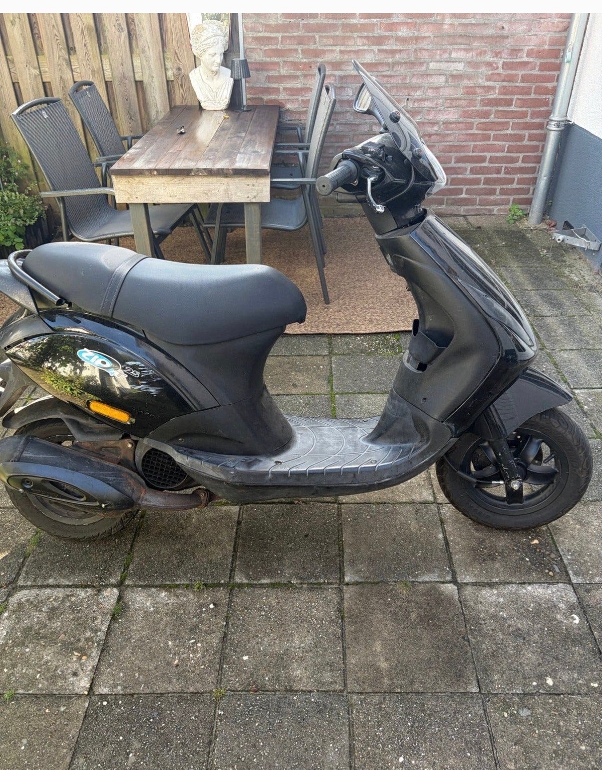 Piaggio Zip 2016 met Skipper 125cc 2-takt blok - Opknapper, Piaggio, Tweetakt, Gebruikt, Ophalen of Verzenden