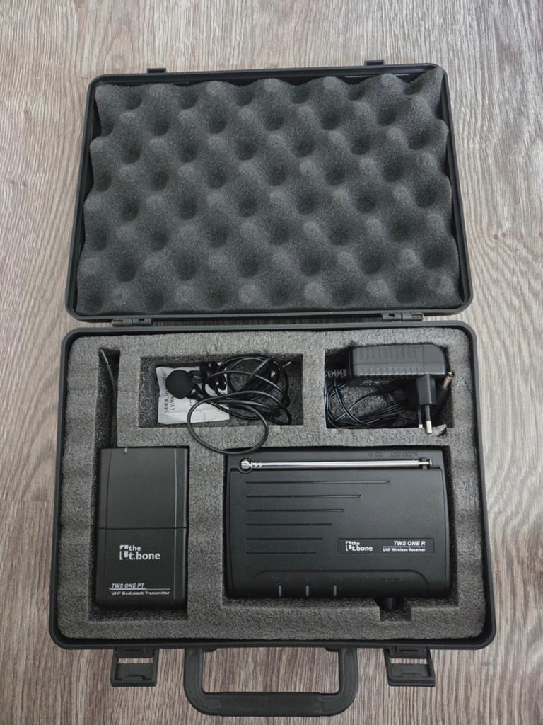 the t.bone TWS One A Lapel draadloos microfoonsysteem, Muziek en Instrumenten, Microfoons, Ophalen of Verzenden, Zo goed als nieuw