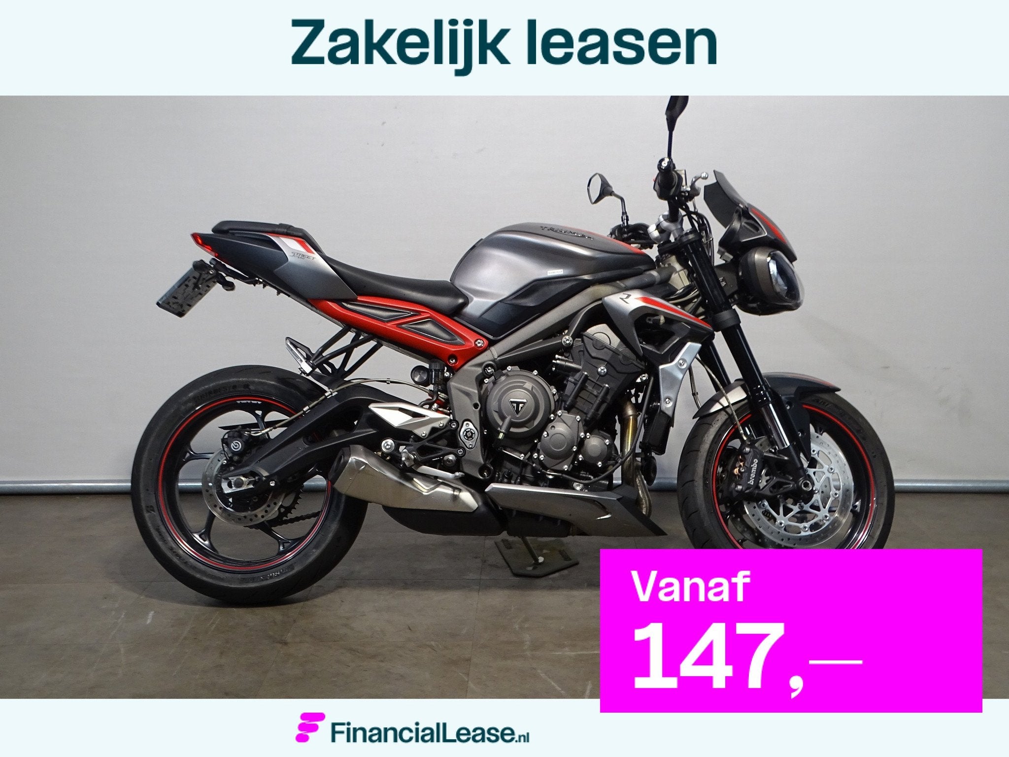 Triumph Street Triple R, Meer dan 35 kW, Naked bike, Gebruikt, Bedrijf