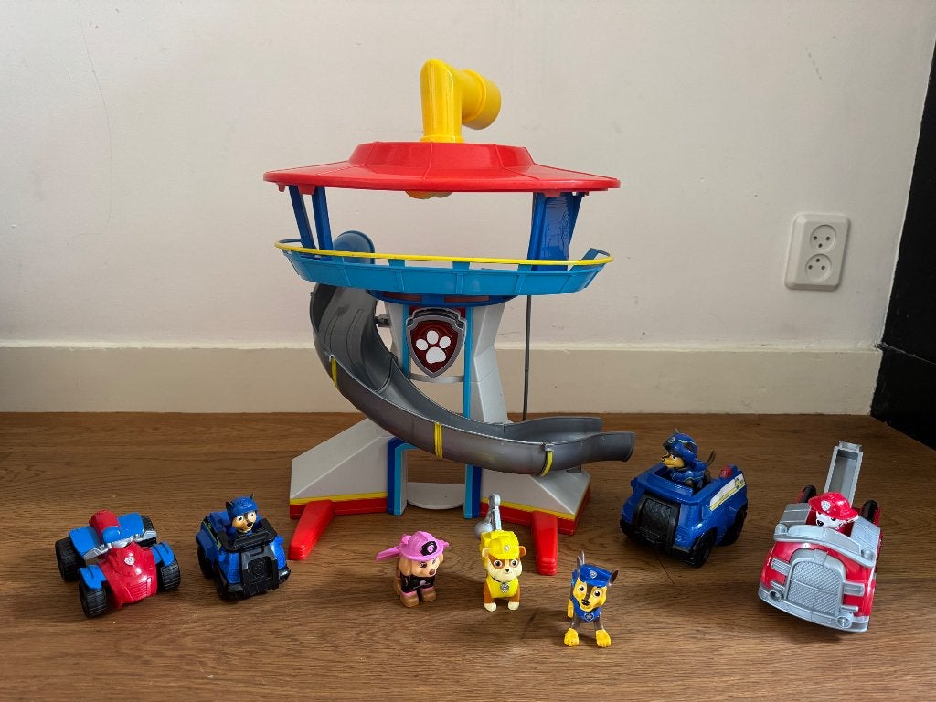 Paw Patrol uitkijktoren, Kinderen en Baby's, Speelgoed | Actiefiguren, Ophalen, Gebruikt