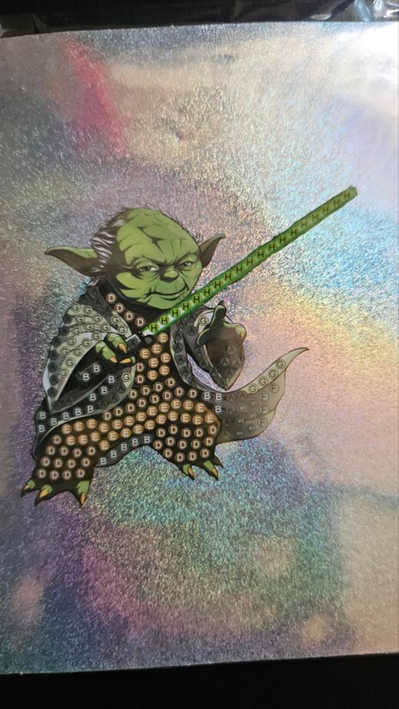 Disney years of wonder diamond paint sticker 064 Yoda, Ophalen of Verzenden, Nieuw