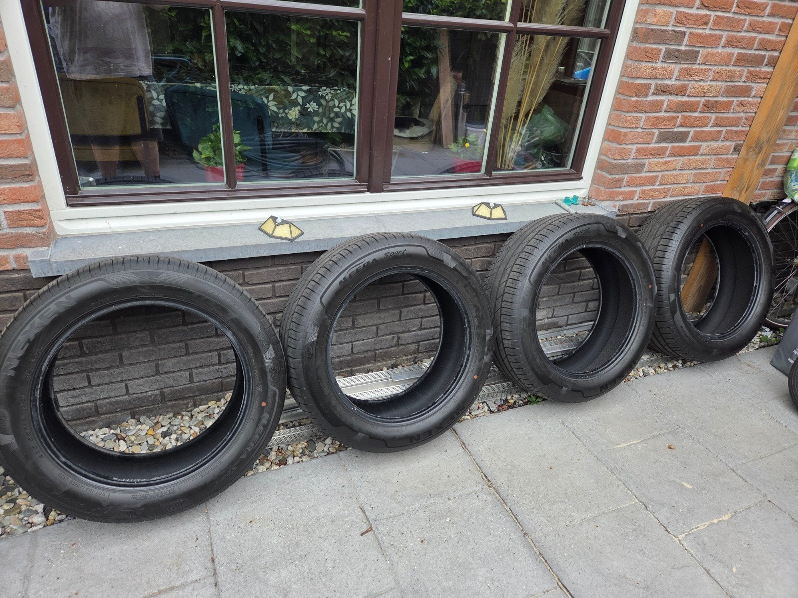 4 bijna nieuwe NEXEN NFera Sport zomerbanden 235/55 R19, Auto diversen, Overige Auto diversen, Ophalen of Verzenden