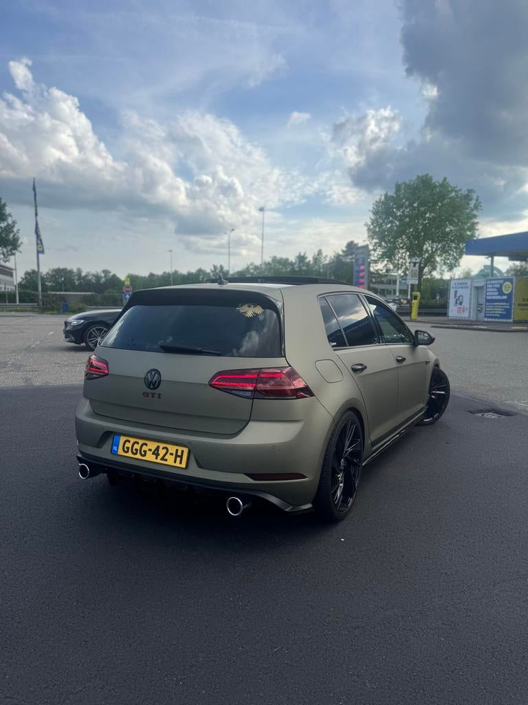 Volkswagen Golf 2.0 TSI 245pk 7-DSG 5D 2017 Groen, Auto's, 4 cilinders, 1984 cc, 1337 kg, 245 pk