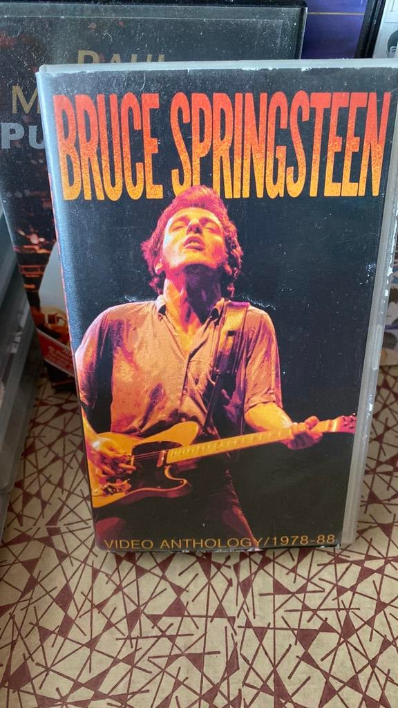 Vhs video cassette bruce springsteen, Cd's en Dvd's, VHS | Film, Alle leeftijden, Ophalen of Verzenden, Zo goed als nieuw