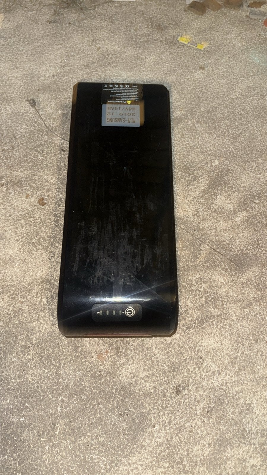 Knaap dopio acuu te koop 48V 17.5Ah 840Wh, Fietsen en Brommers, Zo goed als nieuw