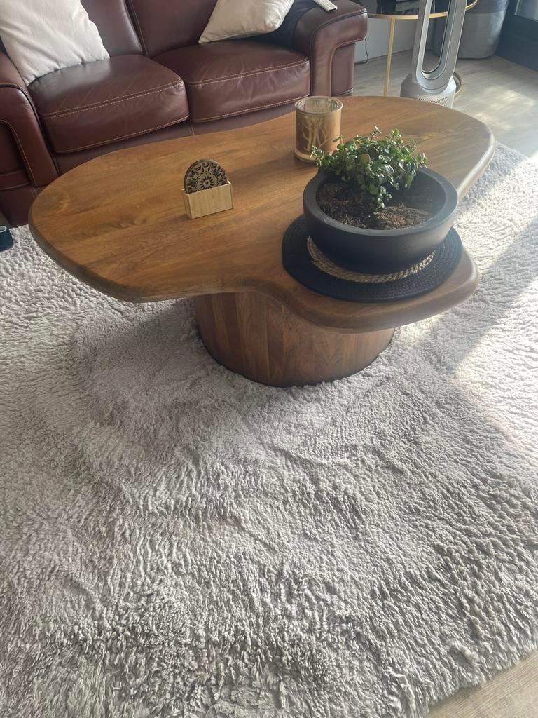 Te koop: salontafel, Huis en Inrichting, Tafels | Salontafels, 100 tot 150 cm, Zo goed als nieuw, Minder dan 50 cm, Rechthoekig