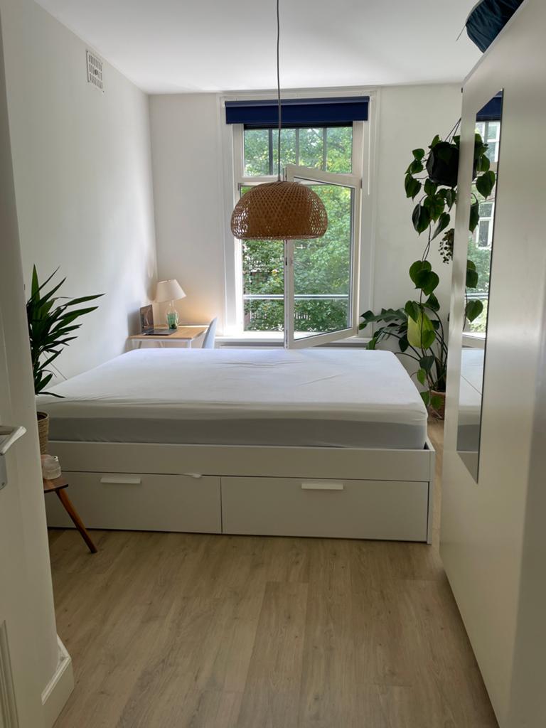 IKEA Brimnes wit bedframe met lades - 140x200 cm, Huis en Inrichting, Slaapkamer | Bedden, Gebruikt, Wit, Tweepersoons, 200 cm