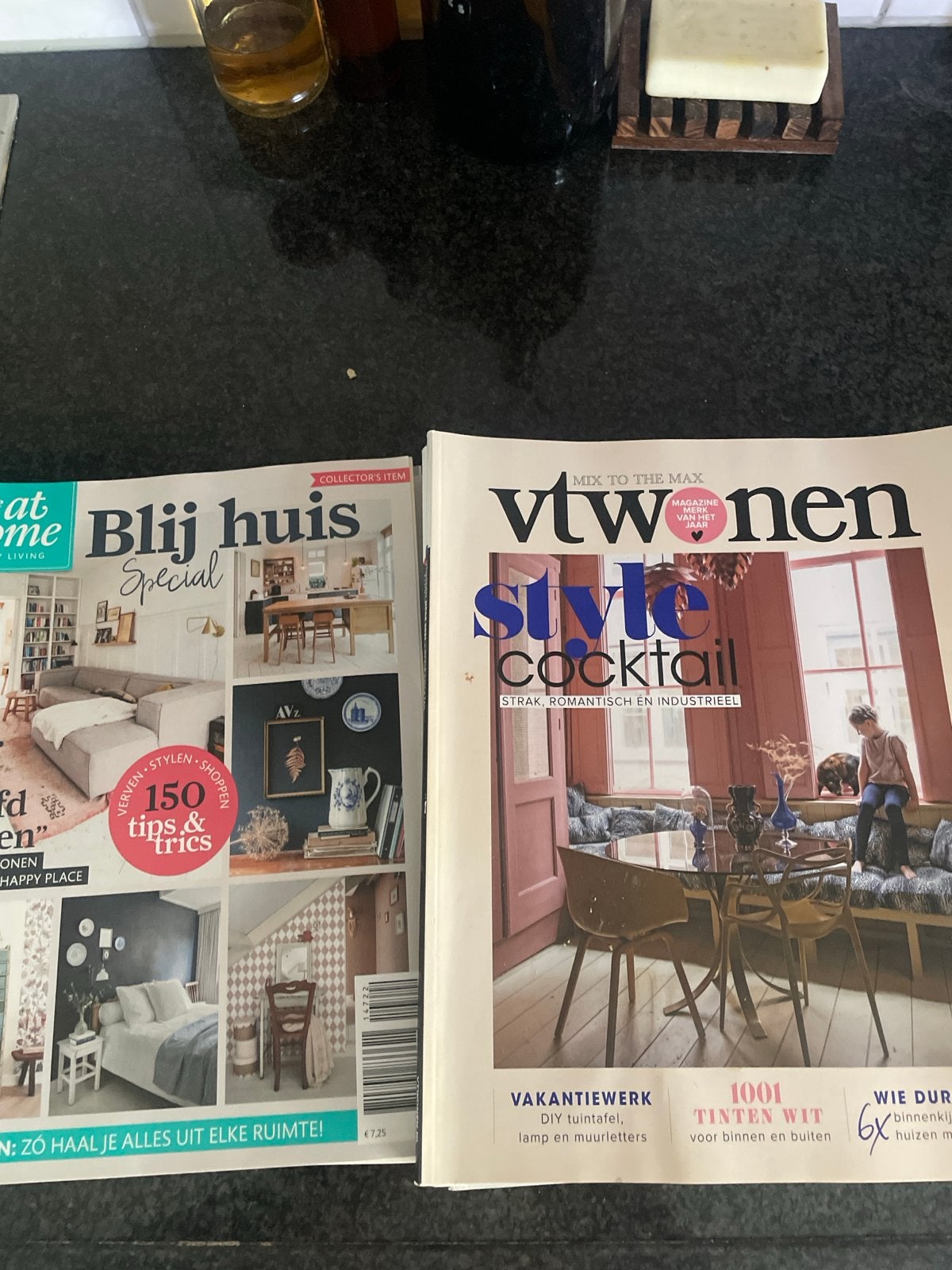 8 woon tijdschriften: VT Wonen, Ariadne at Home en meer, Ophalen of Verzenden, Gelezen, Overige typen