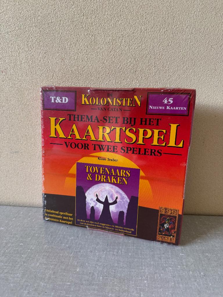 NIEUW kaartspel van De Kolonisten : Tovenaars en Draken, Hobby en Vrije tijd, Gezelschapsspellen | Kaartspellen, Een of twee spelers