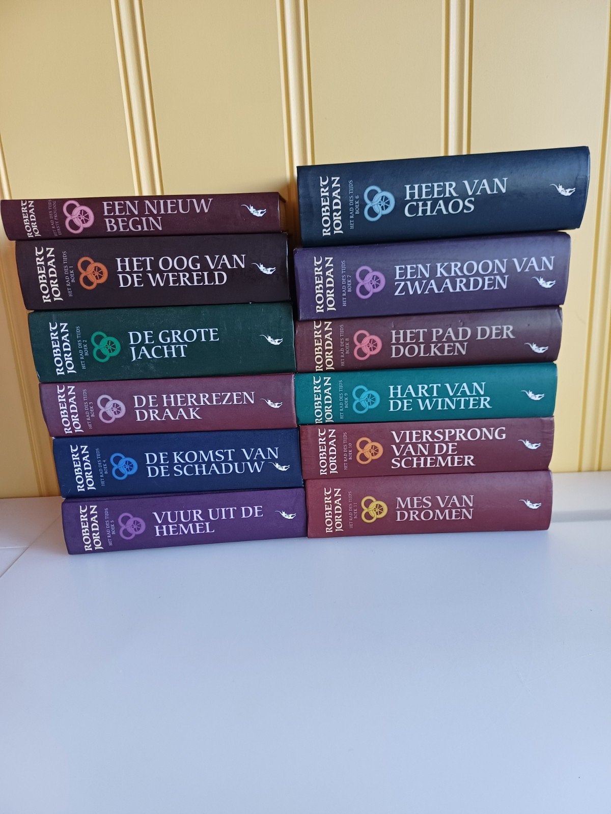 Het rad des tijds 1 tm 11, hardcover, Ophalen of Verzenden, Gelezen, Robert Jordan