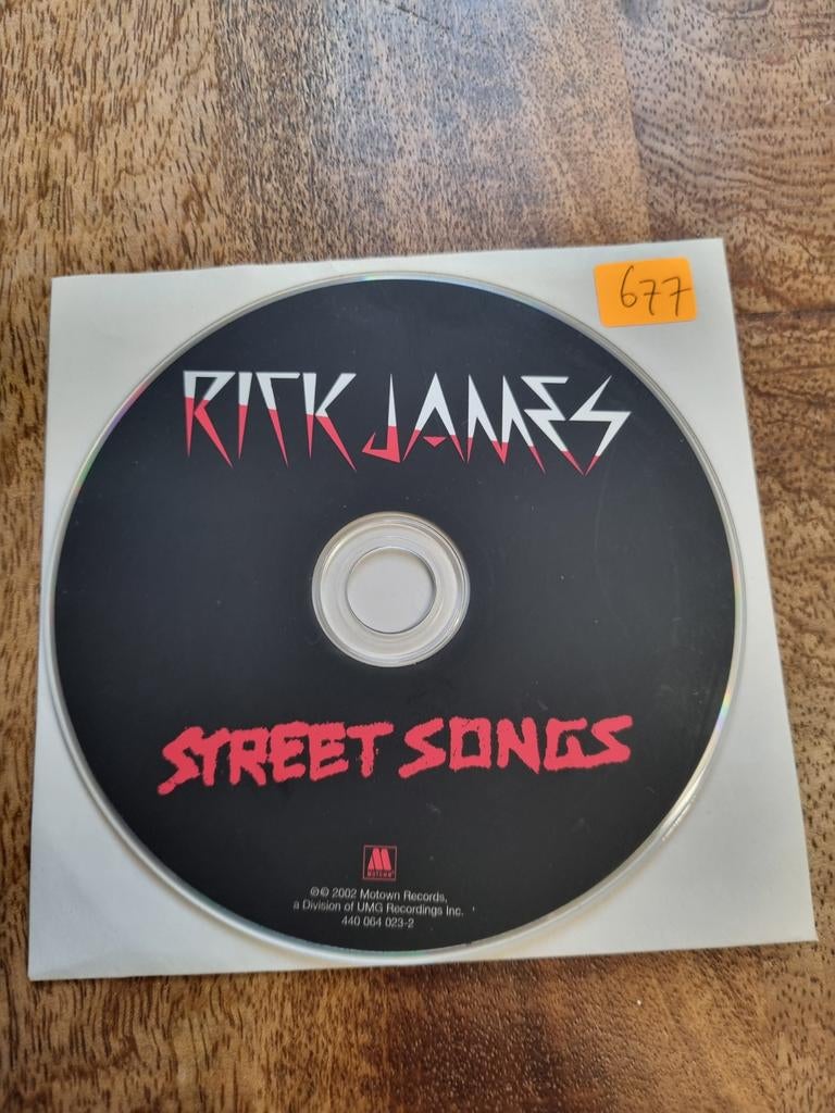 Cd Rick James ‎– Street Songs

Alleen cd nr625, Ophalen of Verzenden