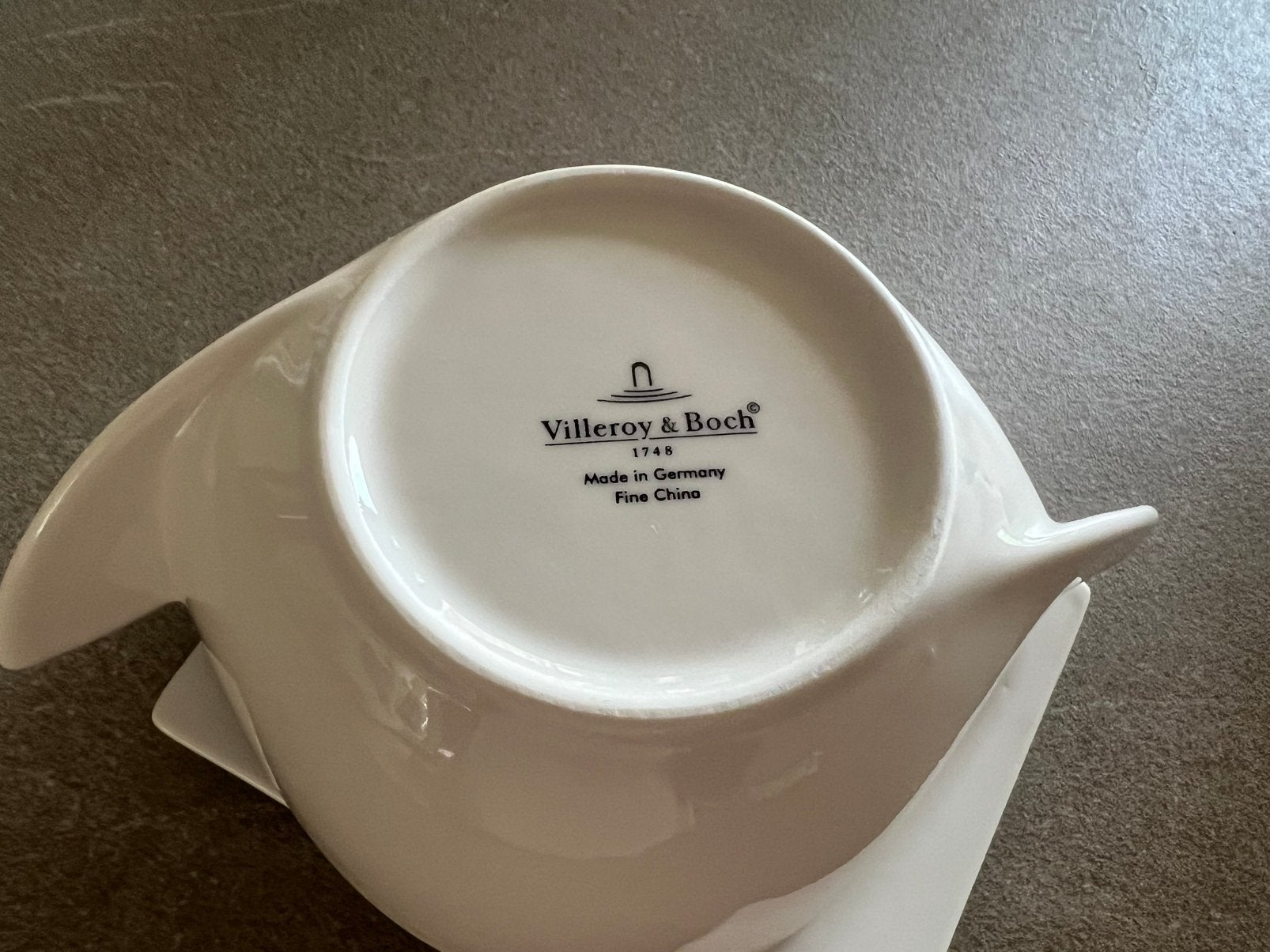 Soepschotel Villeroy & Boch New Wave, Ophalen, Zo goed als nieuw, Porselein, Kop en/of schotel