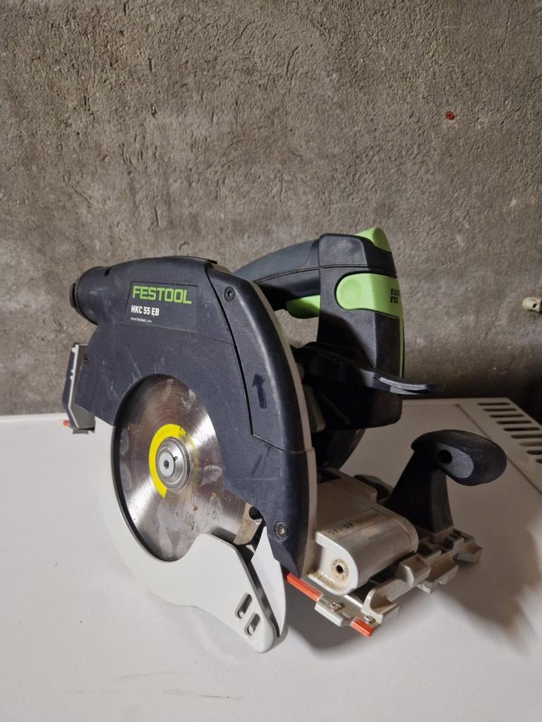 Festool accu/pendelkapzaag HKC 55 EB. Als NIEUW!, Invalzaag, 70 mm of meer, Nieuw, Ophalen of Verzenden