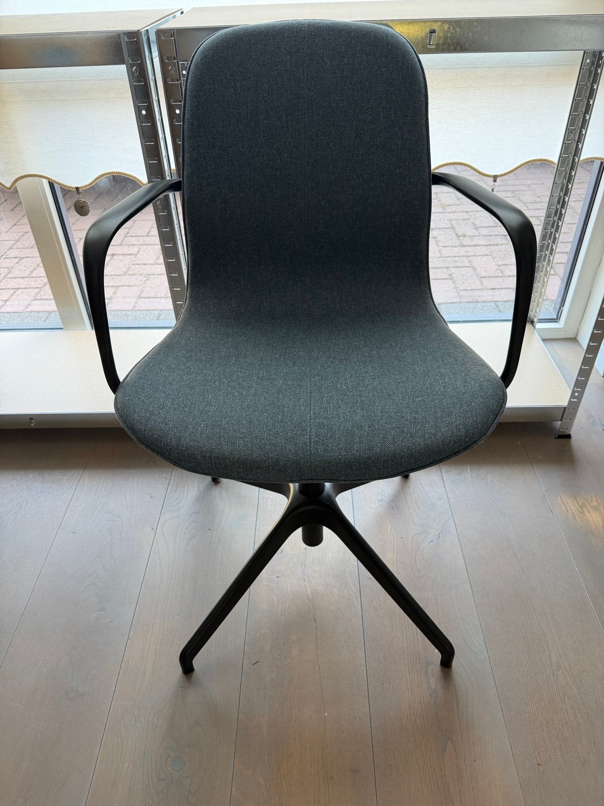 IKEA LÅNGFJÄLL Bureaustoel / Conferentiestoel, Ophalen, Gebruikt, Blauw, Bureaustoel